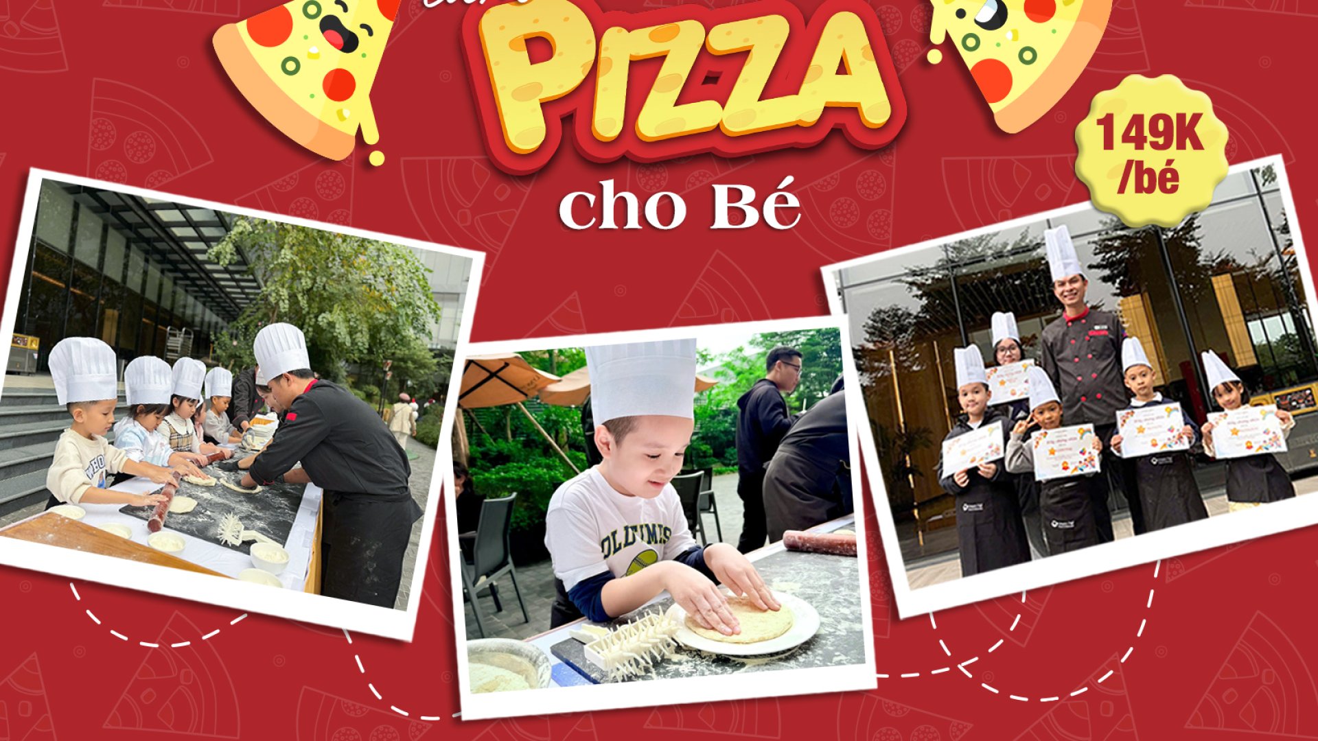 Cuối Tuần Này: Lớp Học Làm Bánh Pizza Trở Lại Tại Lynntimes Thanh Thủy