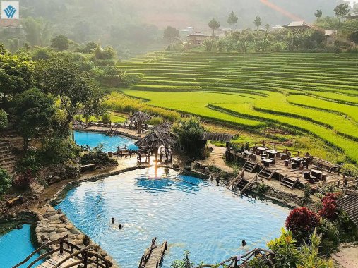 Review suối khoáng nóng Trạm Tấu Yên Bái: Giá vé, Địa chỉ