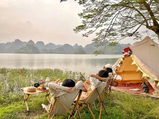 Review Hồ Quan Sơn – Địa điểm cắm trại ngay ngoại thành Hà Nội