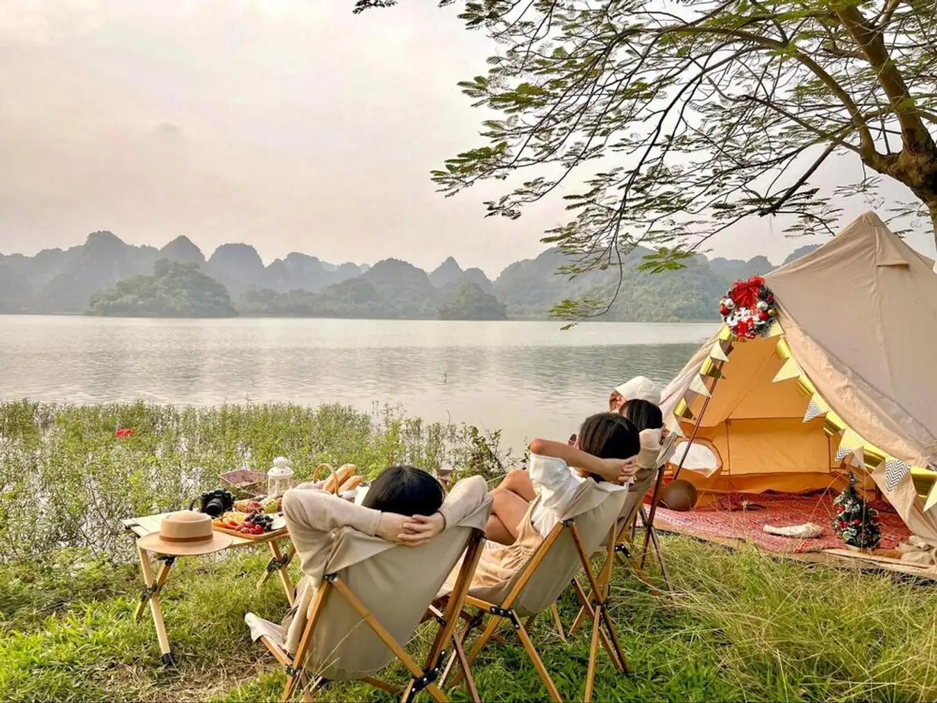 Review Hồ Quan Sơn – Địa điểm cắm trại ngay ngoại thành Hà Nội