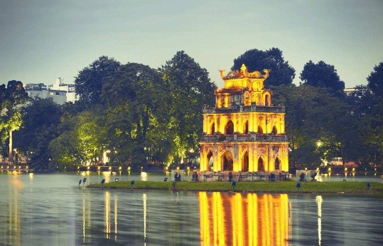 du lich ha noi ve dem