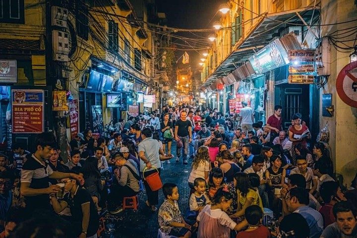 du lich ha noi ve dem