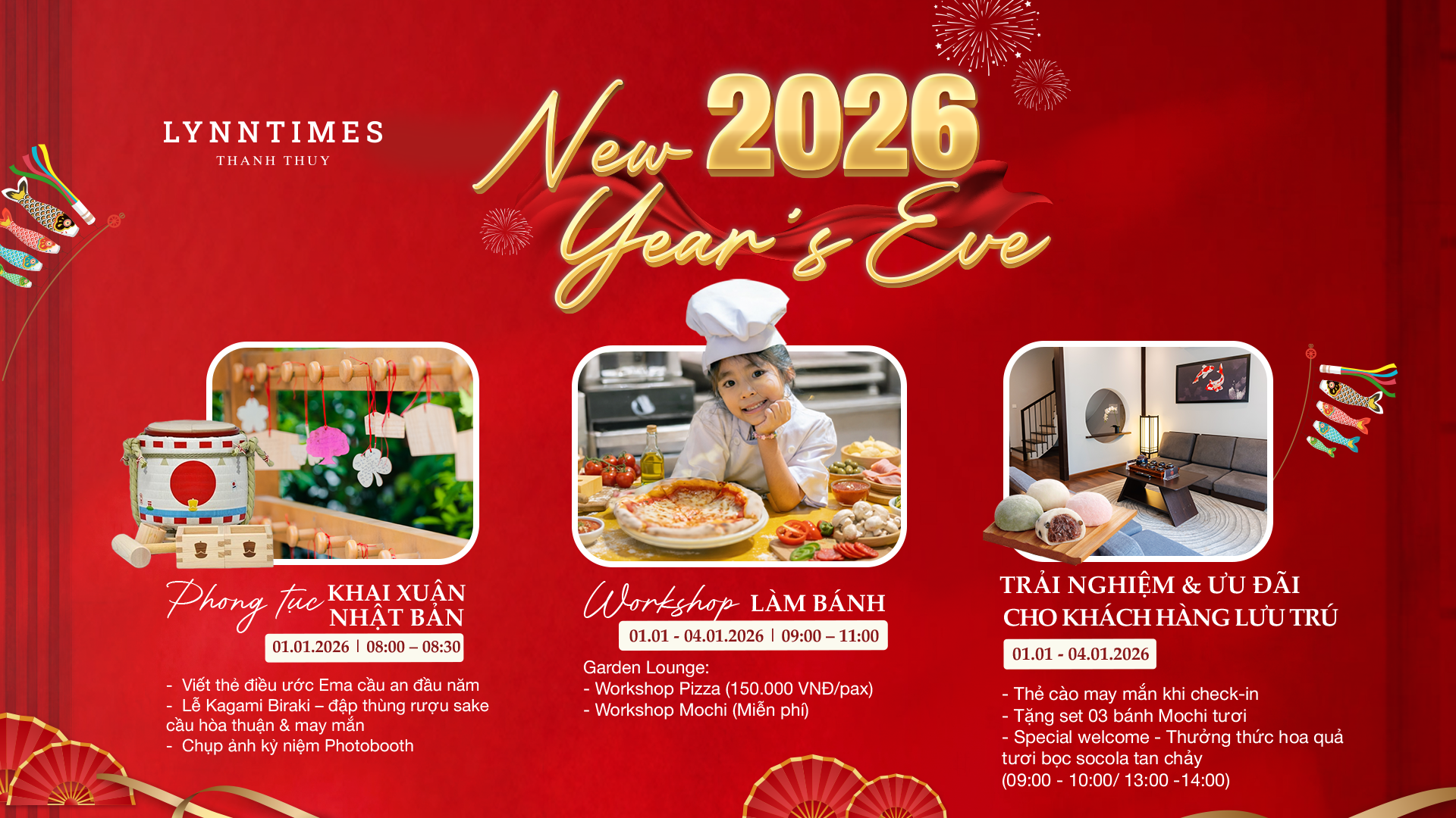 Kỳ Nghỉ Tái Tạo – Đón Năm Mới 2026 Bình An
