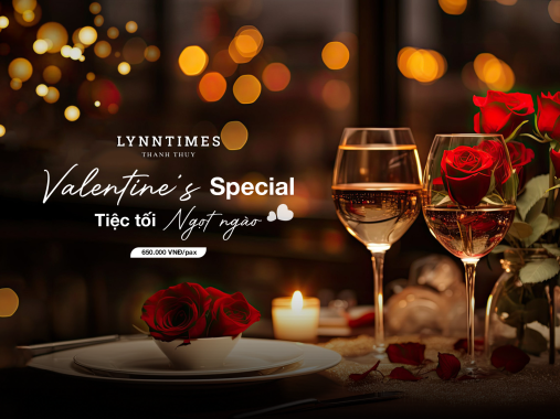Valentine’s Special: Tiệc Tối Ngọt Ngào & Khoáng Nóng Thư Thái