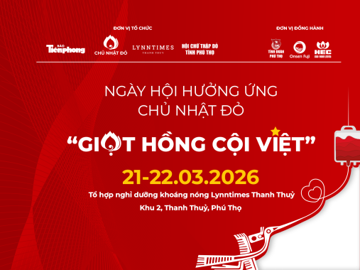 Chủ Nhật Đỏ 2026: Viết Tiếp Hành Trình Nhân Văn – “Giọt Hồng Cội Việt”