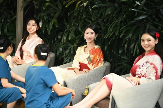 Dàn Đại Sứ Nhân Ái “Giọt Hồng Cội Việt” Trải Nghiệm Trị Liệu Khoáng Nóng Tại Lynntimes Thanh Thủy