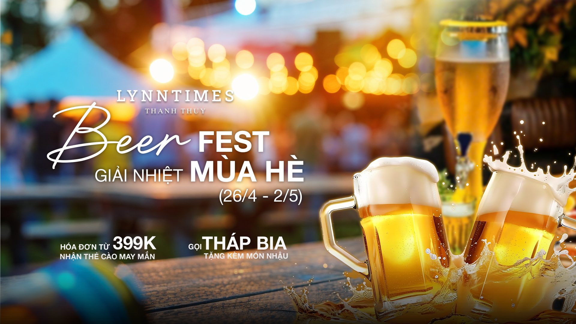 BEER FEST – Đêm hè sôi động giữa không gian nghỉ dưỡng